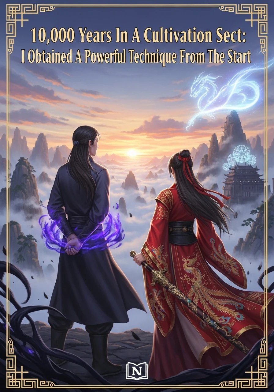 Cover of 10,000 Years In A Cultivation Sect: I Obtained A Powerful Technique From The Start Novel