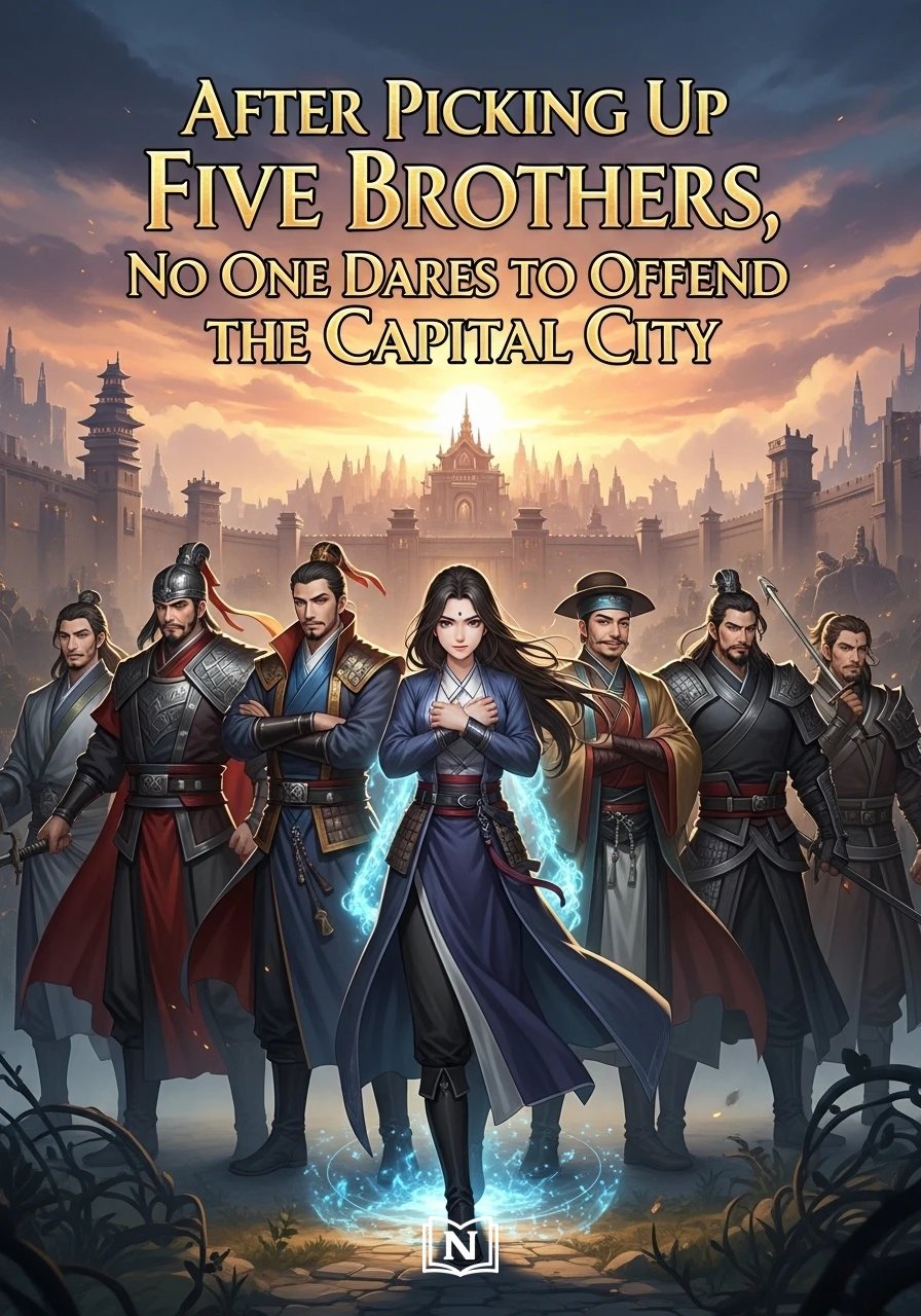 Cover of After Picking Up Five Brothers, No One Dares to Offend the Capital City Novel