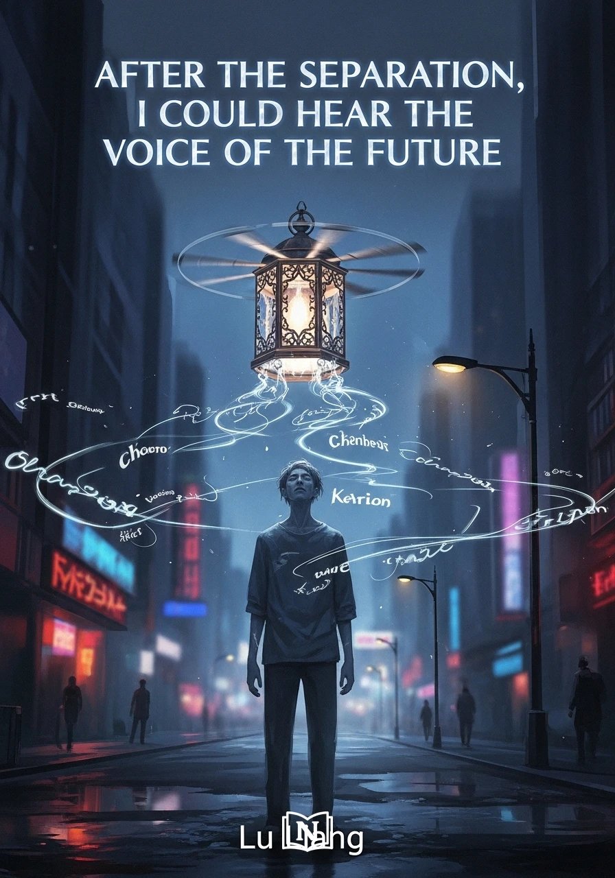 Cover of After the Divorce, I Could Hear the Voice of the Future Novel