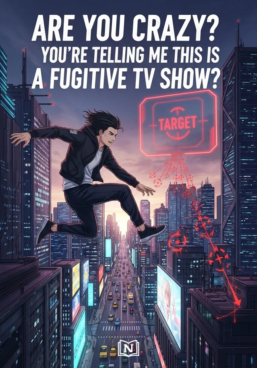 Cover of Are You Crazy? You’re Telling Me This Is a Fugitive TV Show? Novel