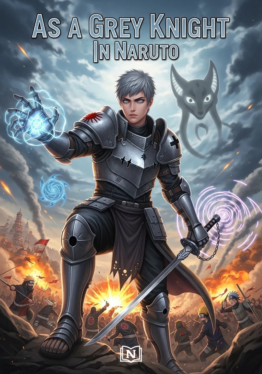 Cover of As a Grey Knight In Naruto Novel
