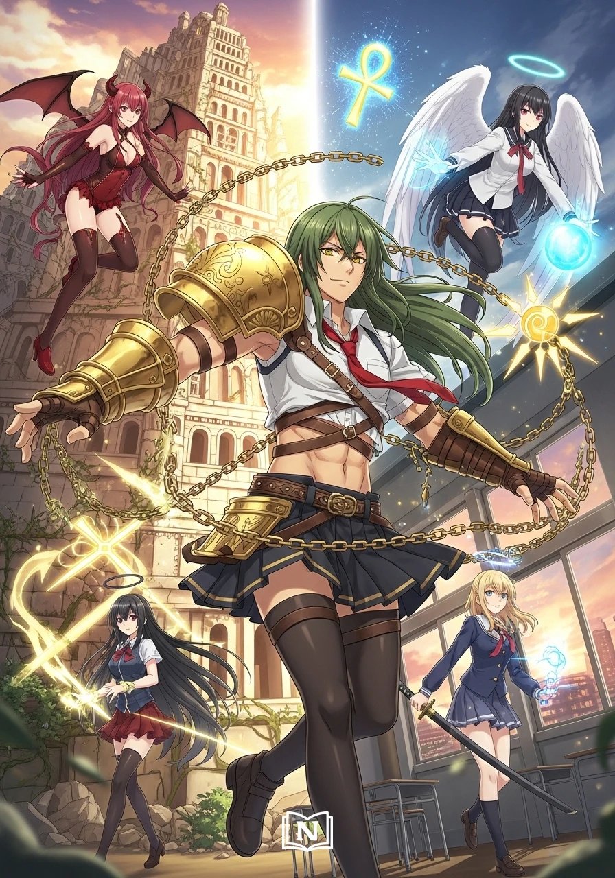 Cover of Becoming Enkidu in DxD Novel