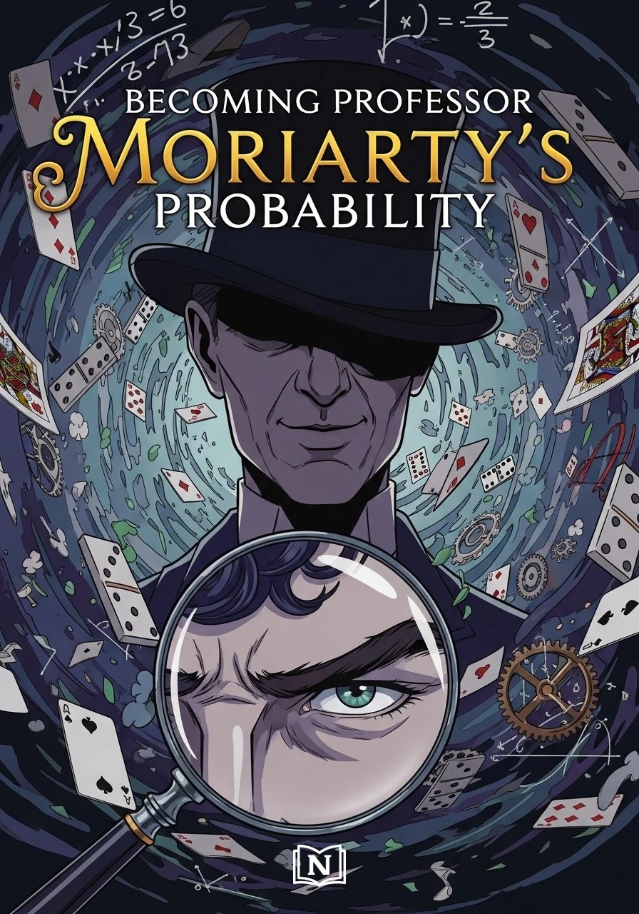 Cover of Becoming Professor Moriarty’s Probability Novel