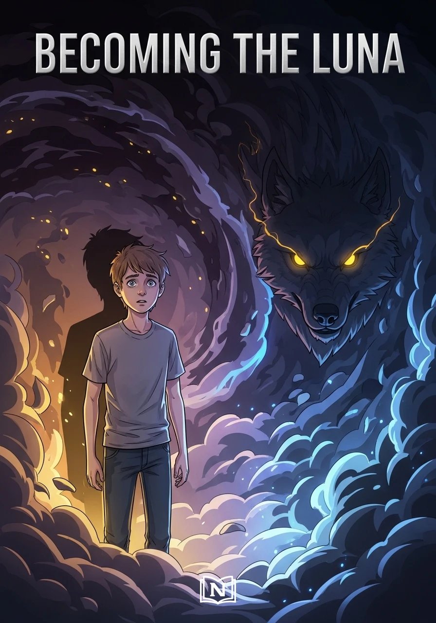 Cover of Becoming the Luna Novel