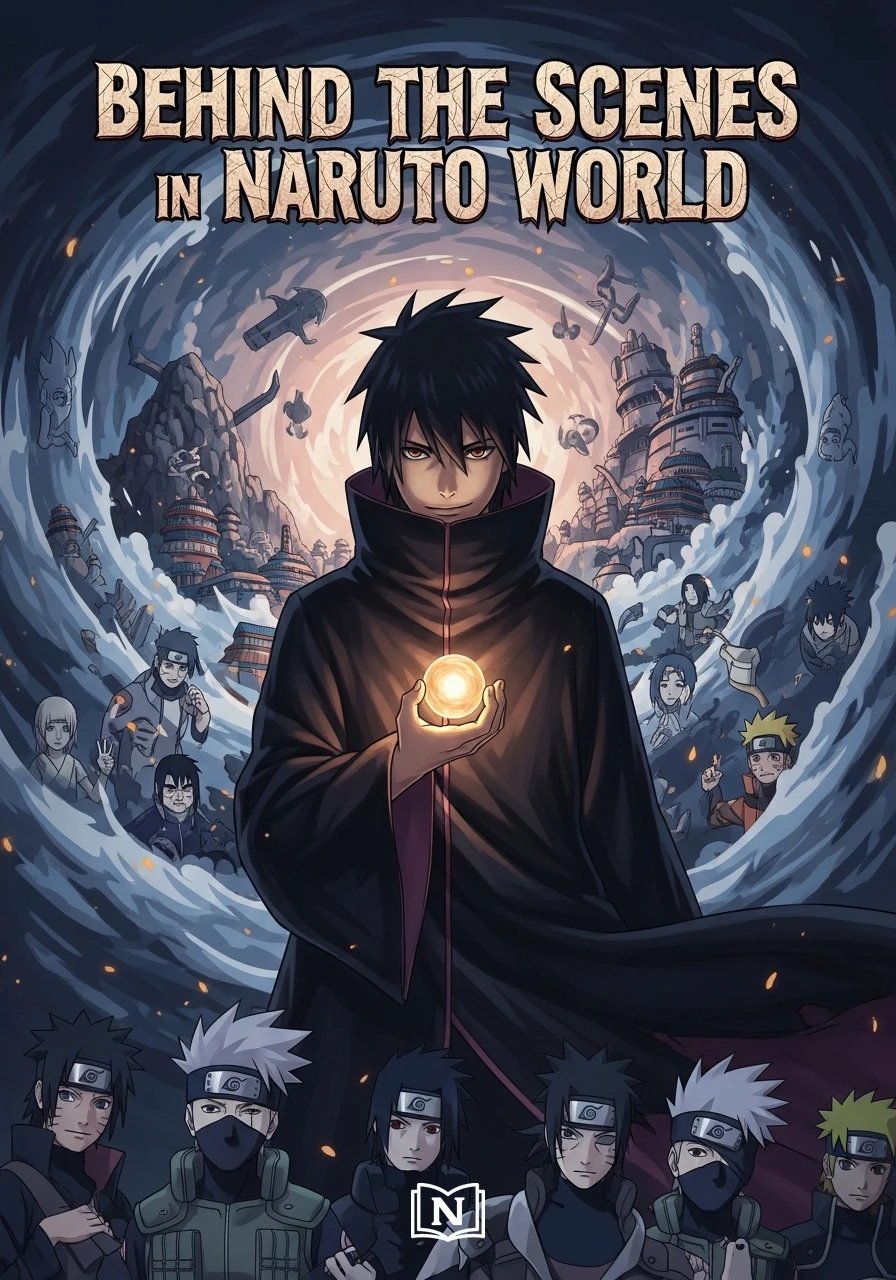 Cover of Behind the Scenes in Naruto World