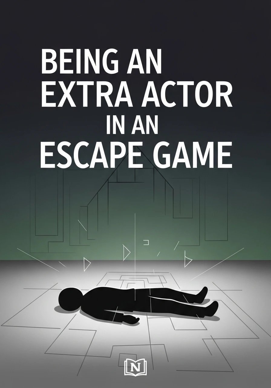 Cover of Being an Extra Actor in an Escape Game Novel