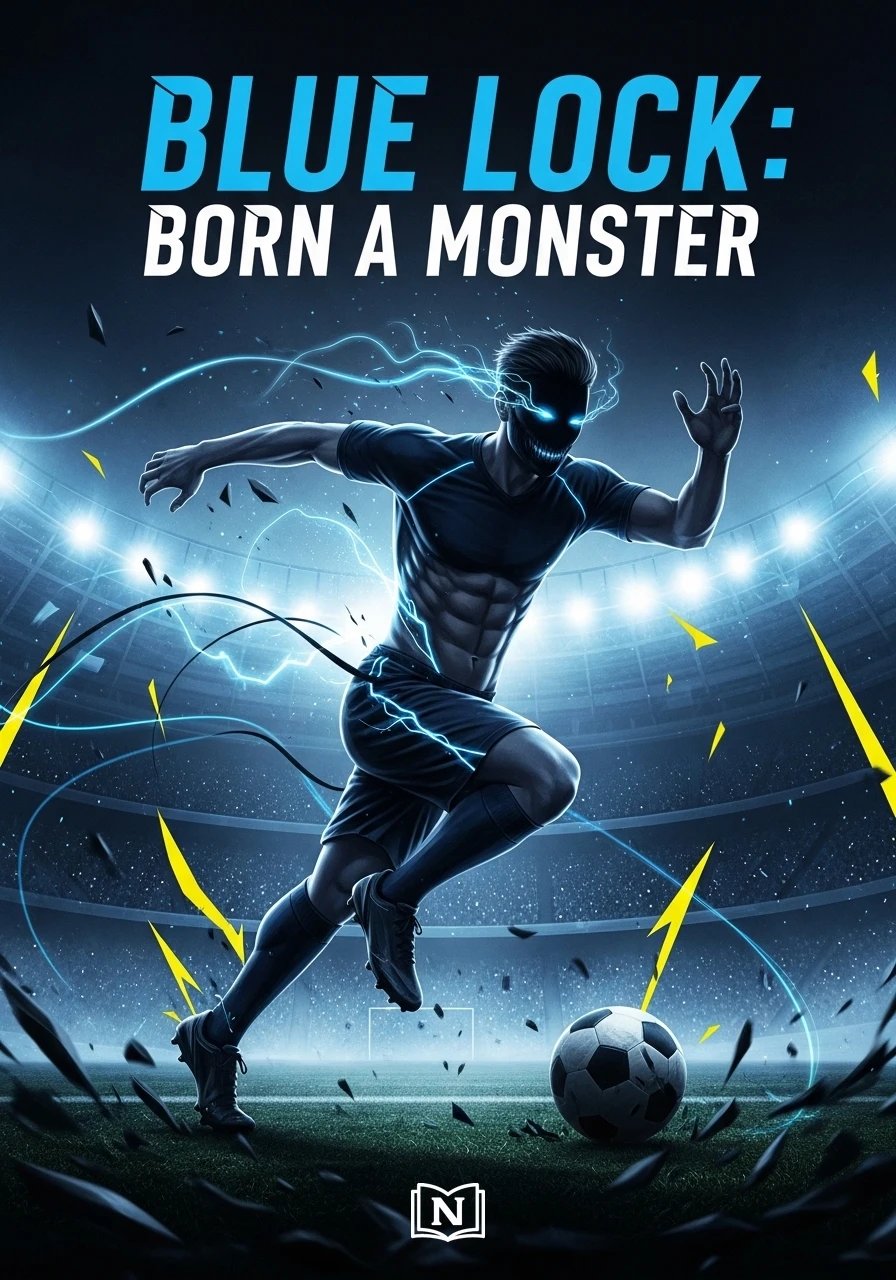 Cover of Blue Lock: Born a Monster Novel