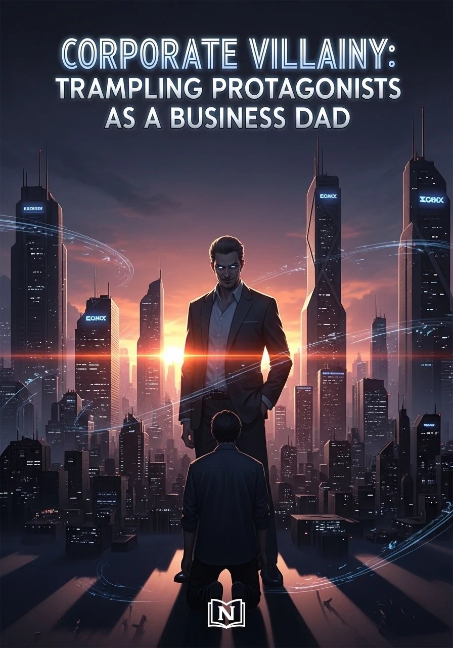 Cover of Corporate Villainy: Trampling Protagonists as a Business Dad Novel