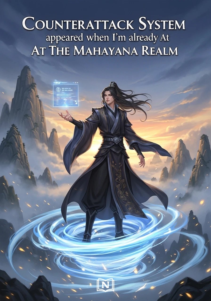 Cover of Counterattack System appeared when I'm already At The Mahayana Realm Novel