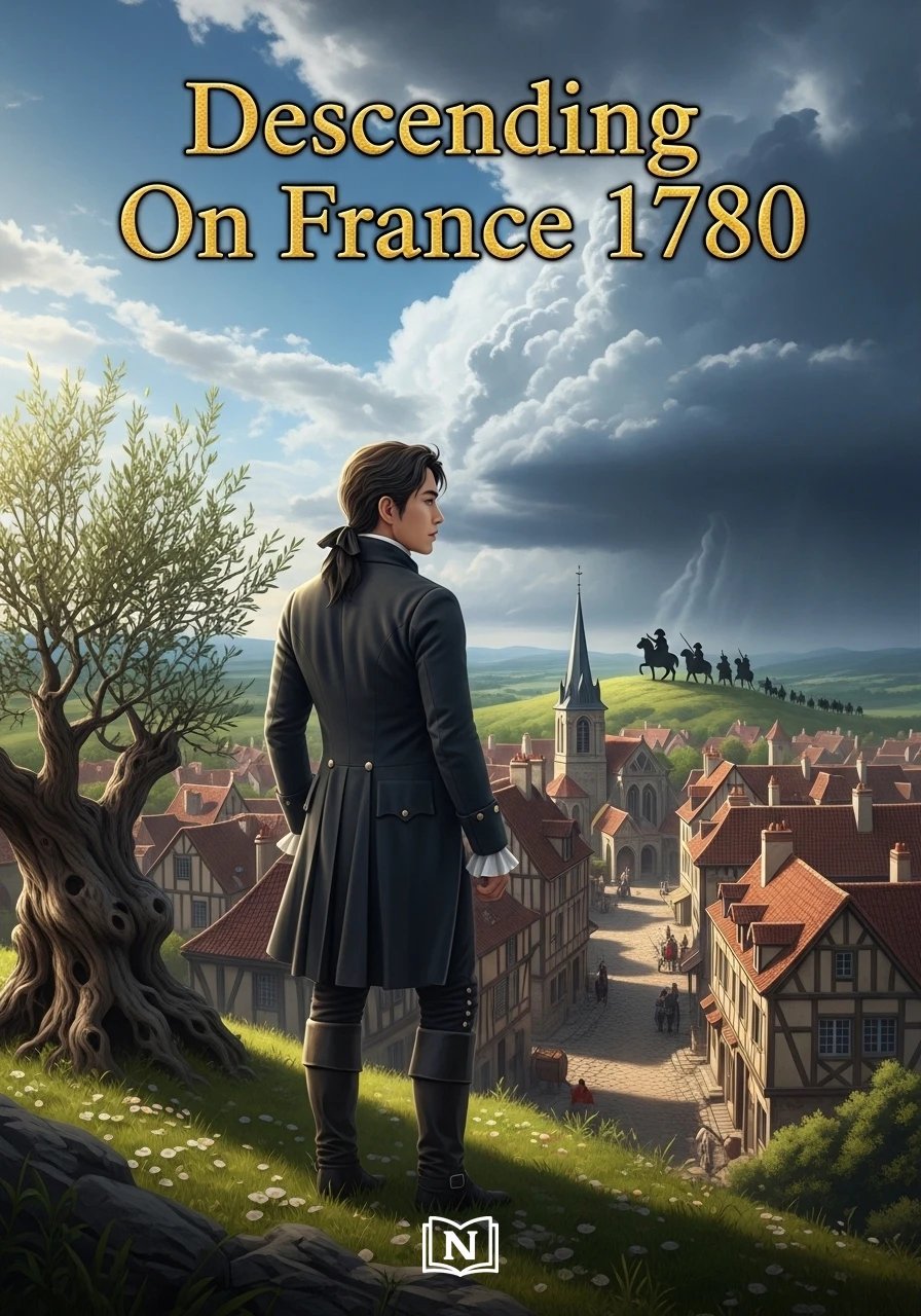 Cover of Descending On France 1780 Novel