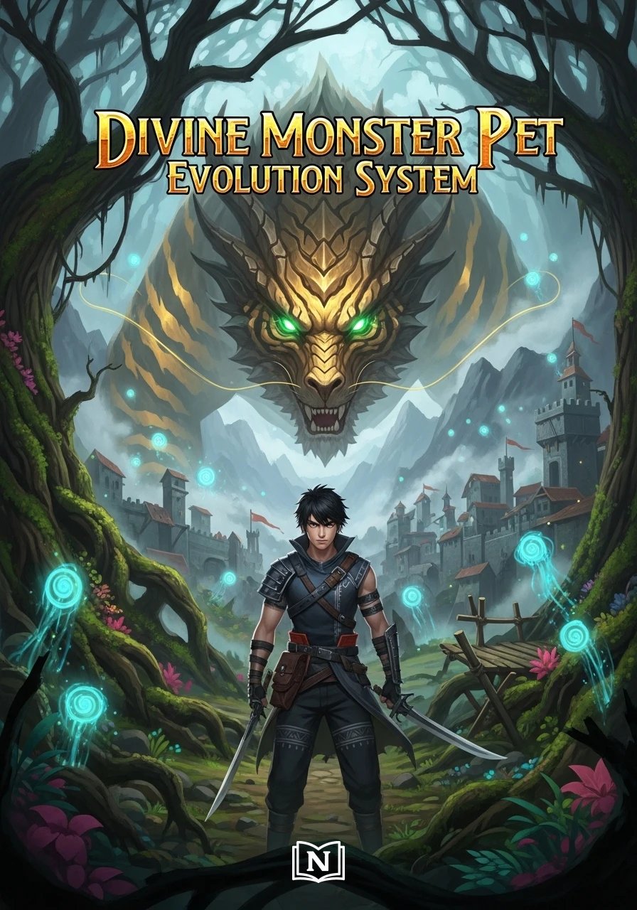 Cover of Divine Monster Pet Evolution System Novel