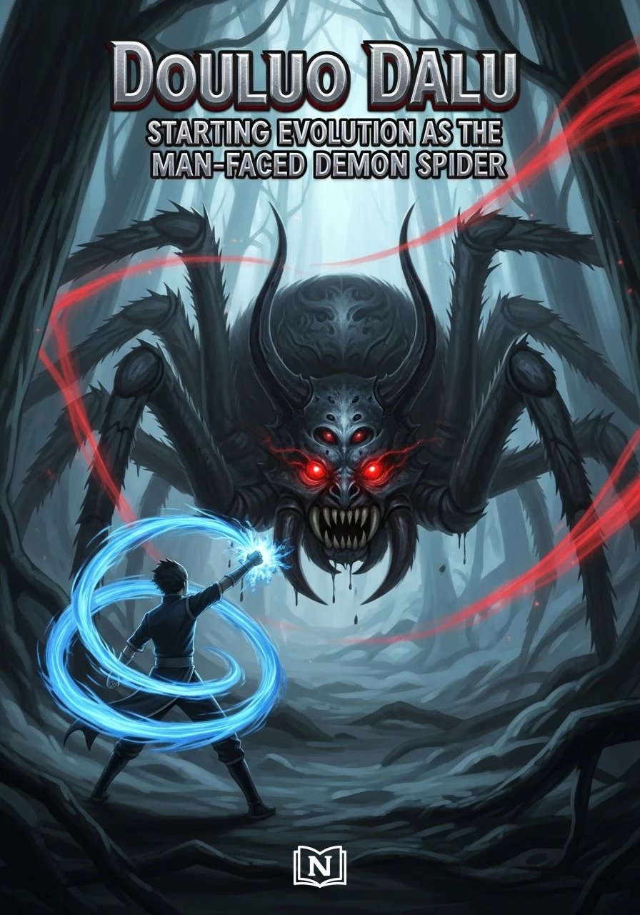 Cover of Douluo Dalu: Starting Evolution as the Man-Faced Demon Spider Novel