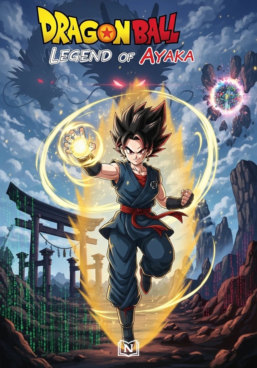 Cover of Dragon Ball Legend of Ayaka Novel
