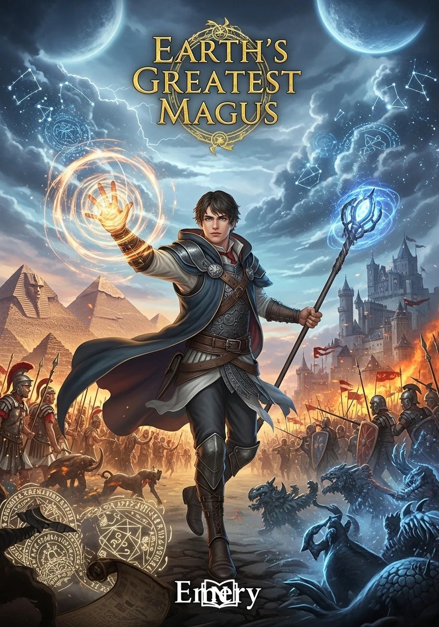 Cover of Earth's Greatest Magus Novel