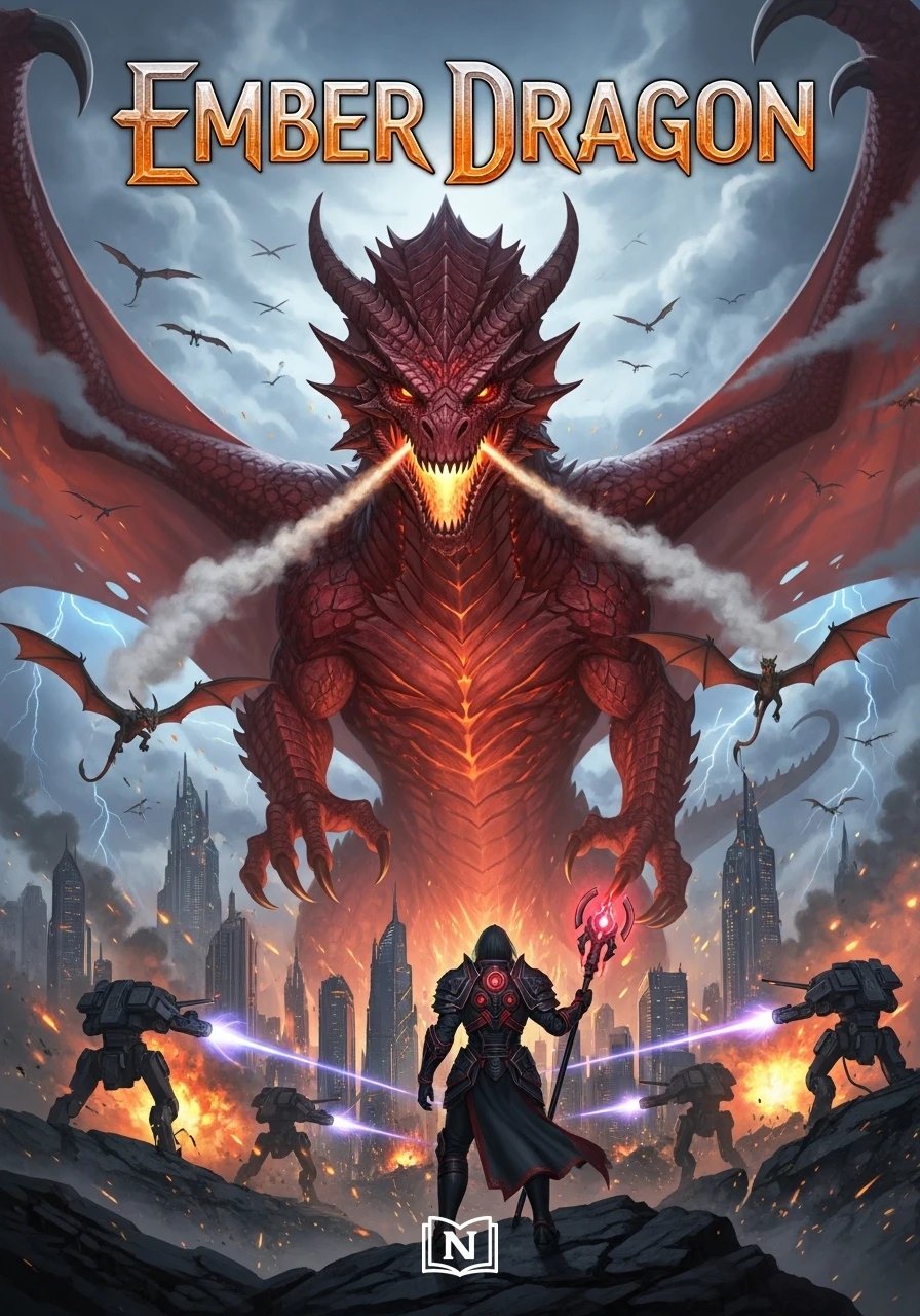 Cover of Ember Dragon Novel