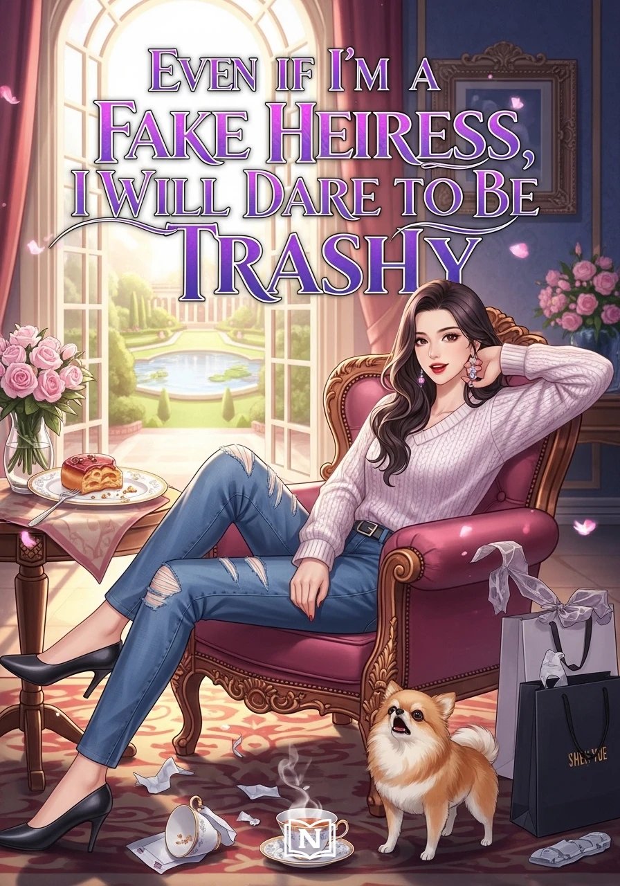 Cover of Even if I'm a Fake Heiress, I Will Dare to Be Trashy Novel