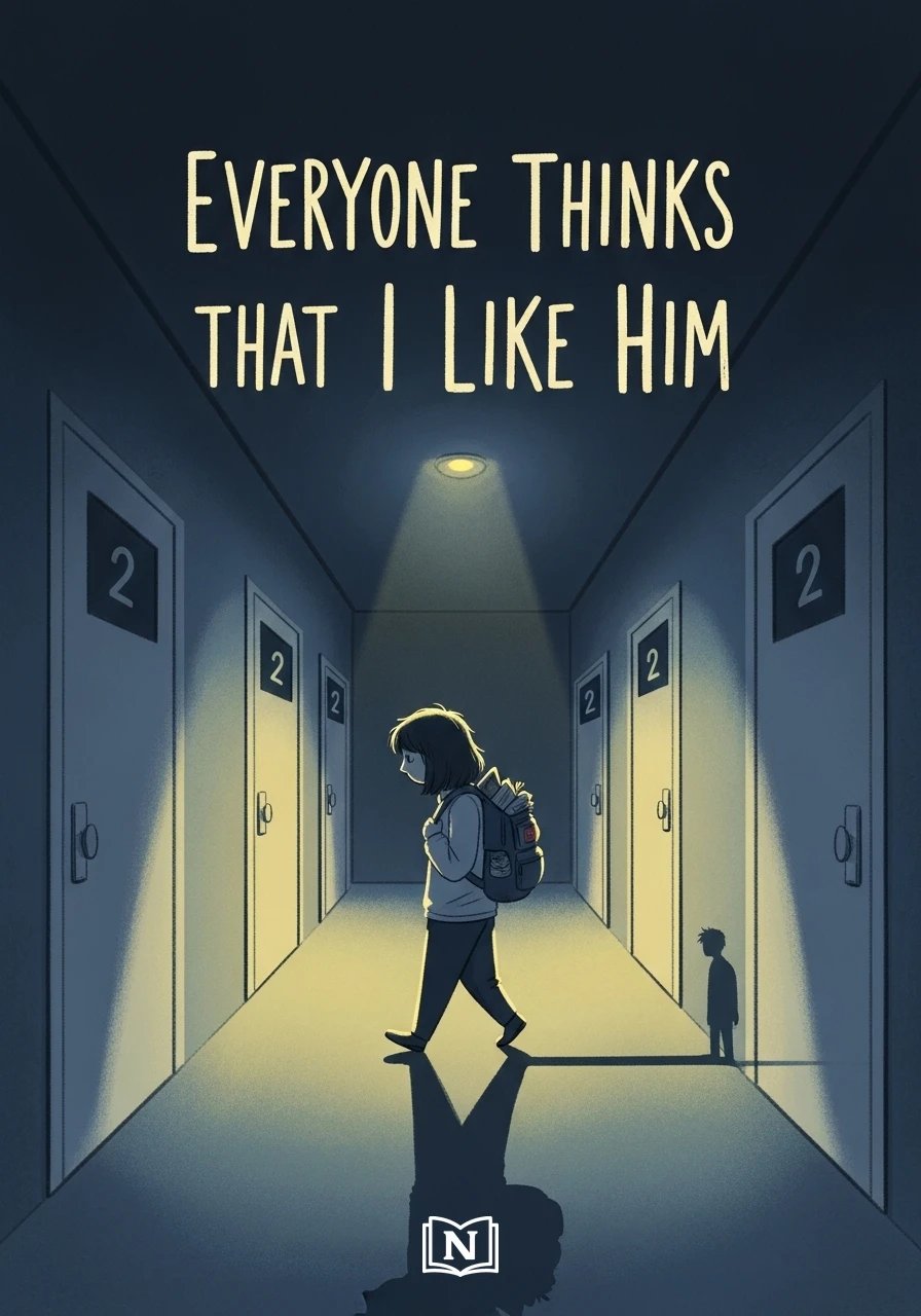 Cover of Everyone Thinks that I Like Him Novel