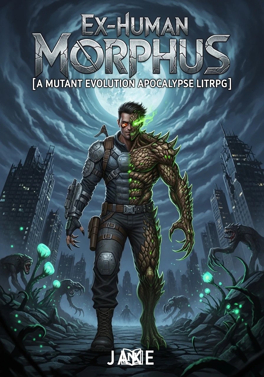 Cover of Ex-Human Morphus [A Mutant Evolution Apocalypse LitRPG]