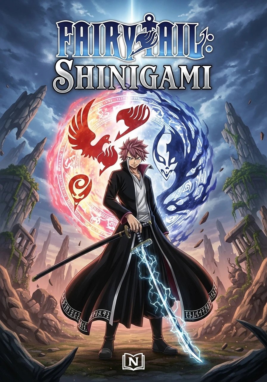 Cover of Fairy Tail: Shinigami Novel