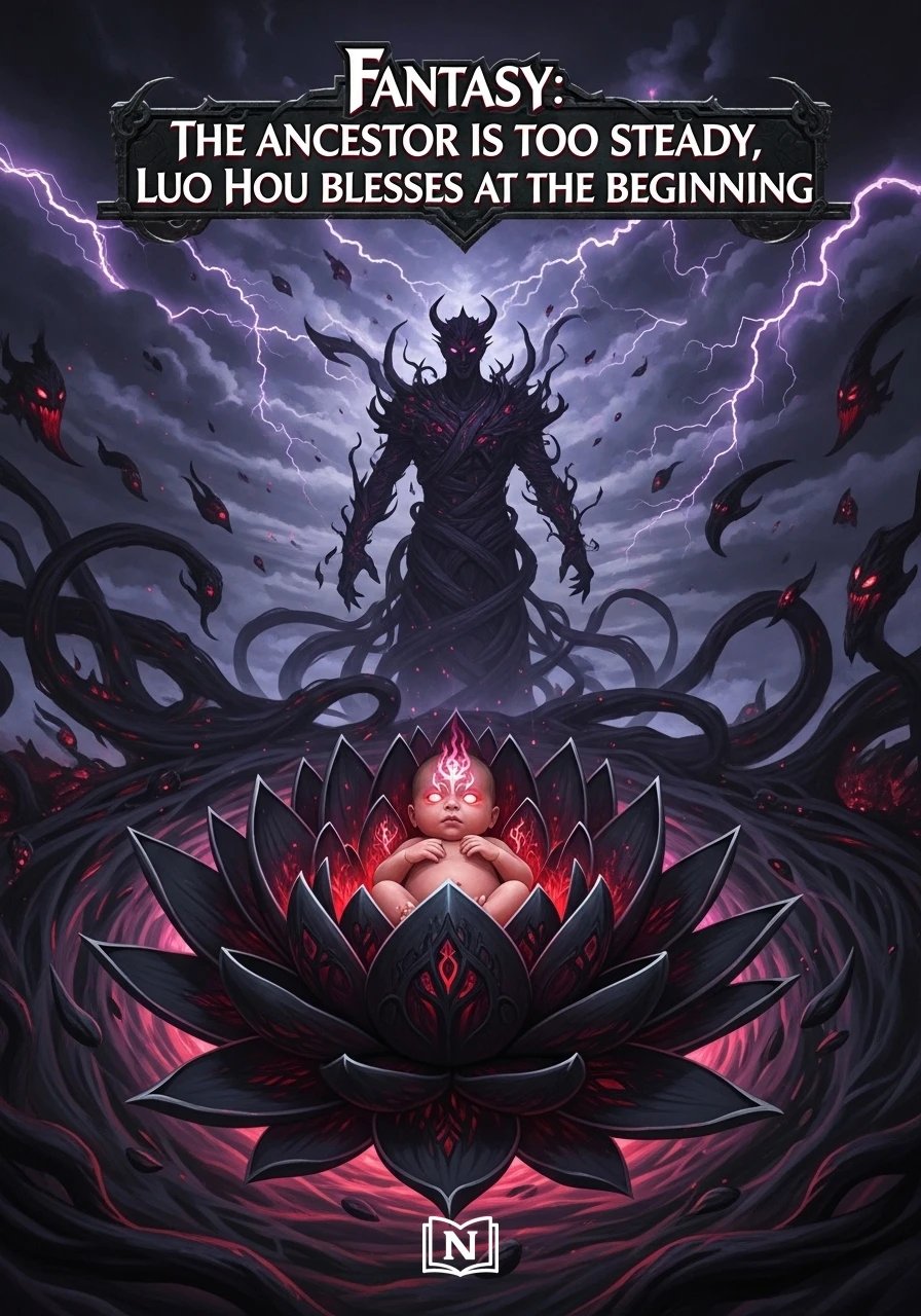 Cover of Fantasy: The ancestor is too steady, Luo Hou blesses at the beginning Novel
