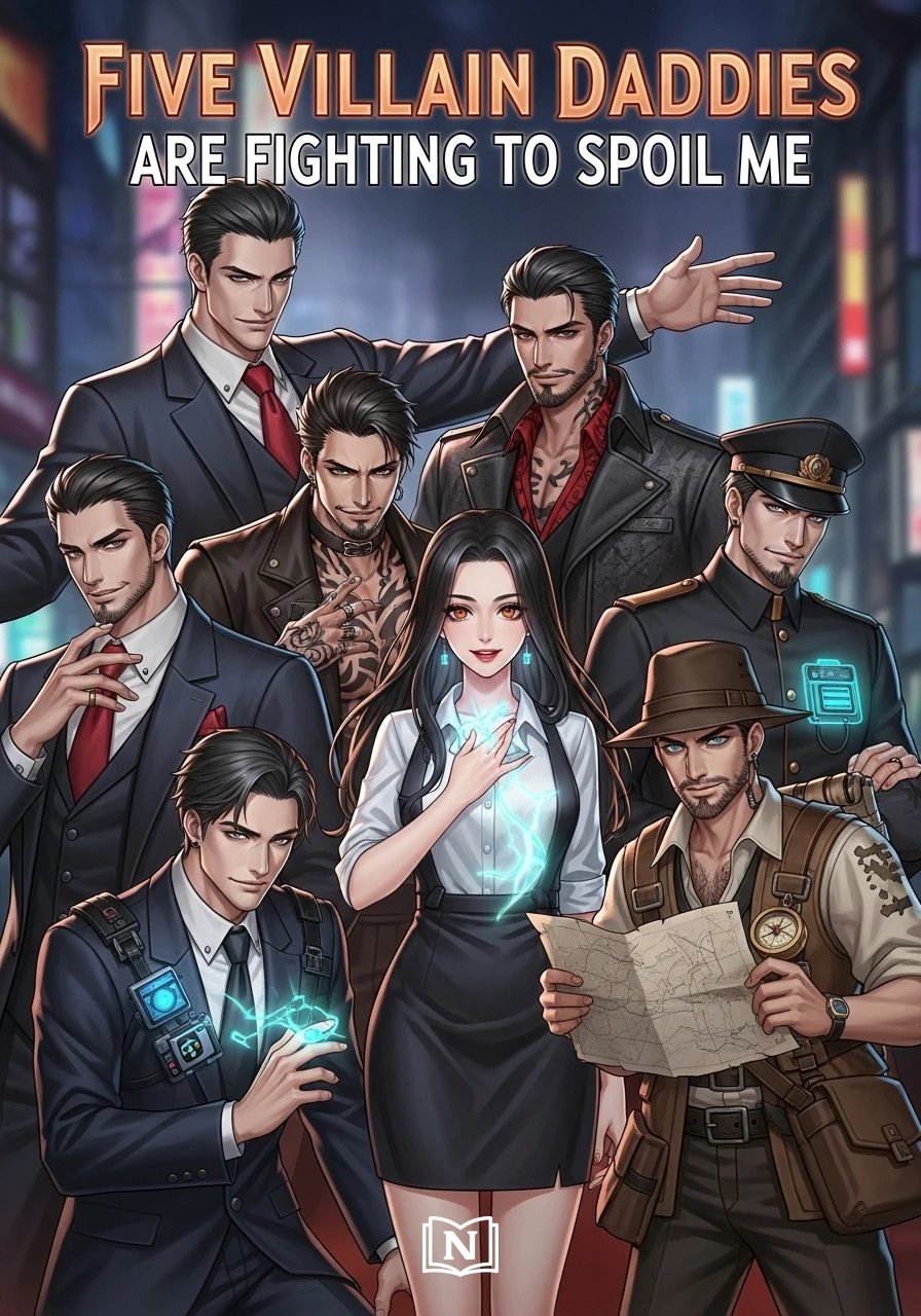 Cover of Five Villain Daddies Are Fighting To Spoil Me Novel