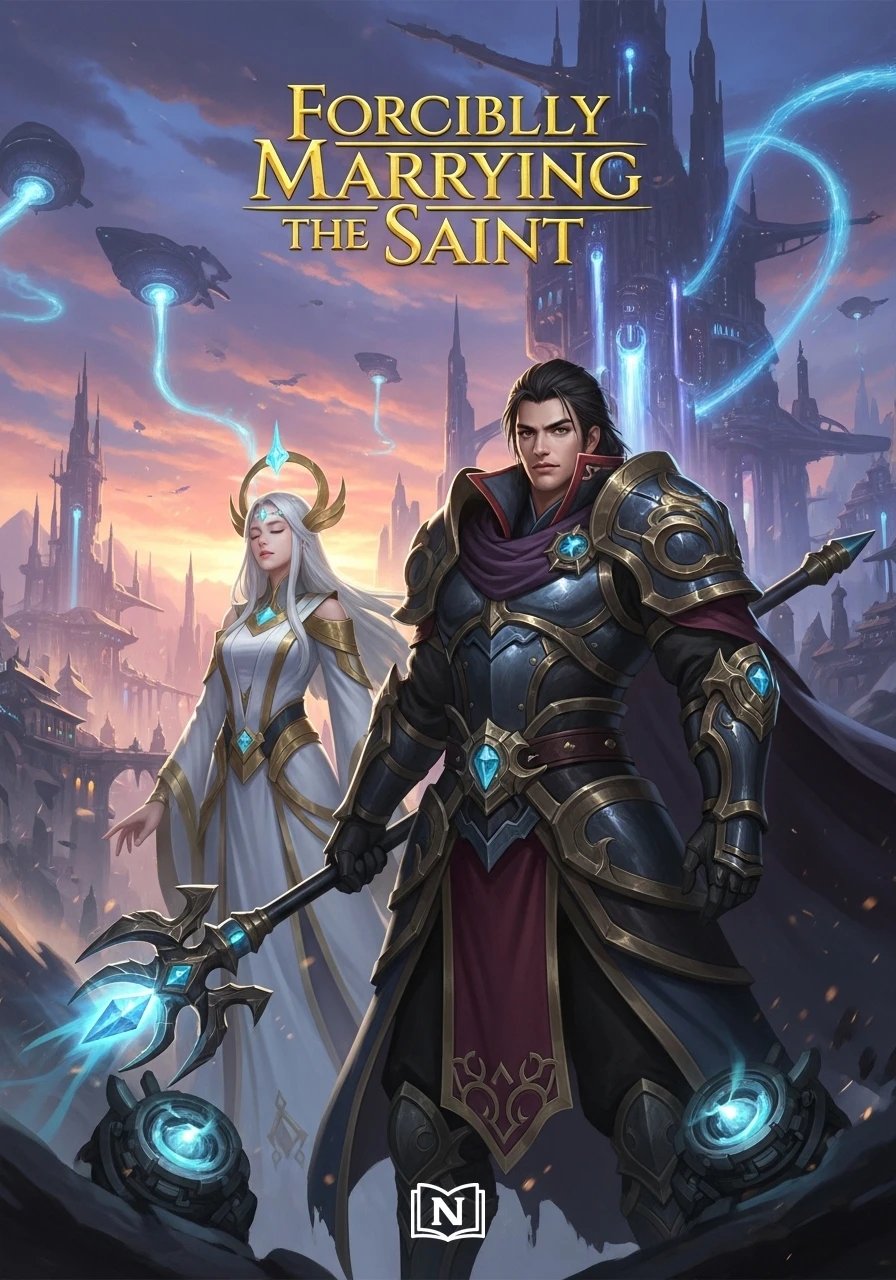Cover of Forcibly Marrying the Saint Novel
