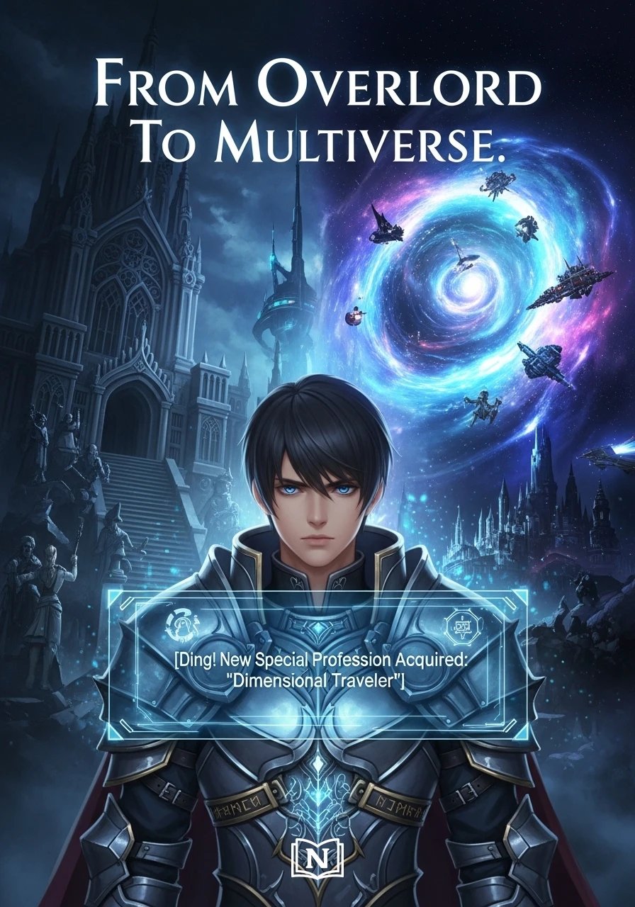 Cover of From Overlord To Multiverse. Novel