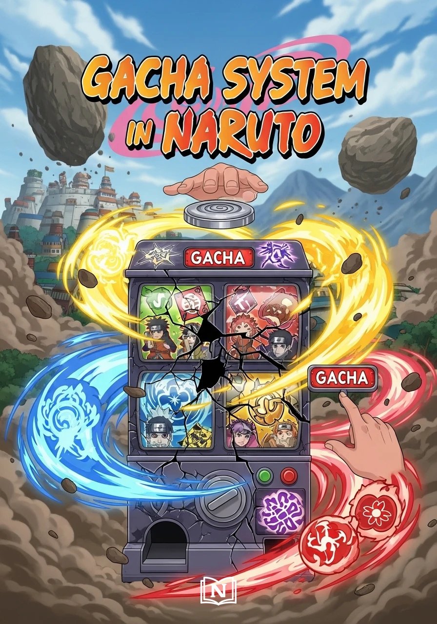 Cover of Gacha System in Naruto Novel