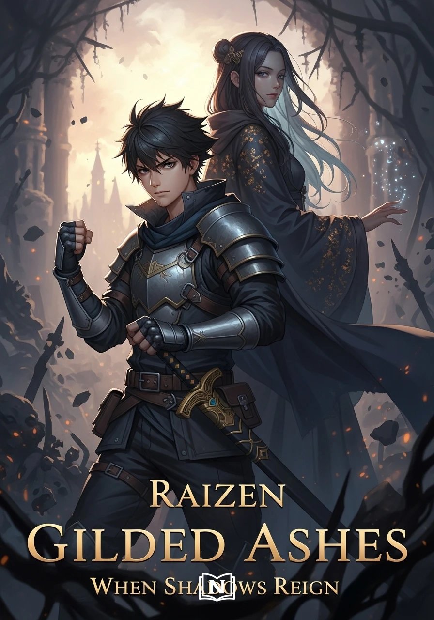 Cover of Gilded Ashes: When Shadows Reign
