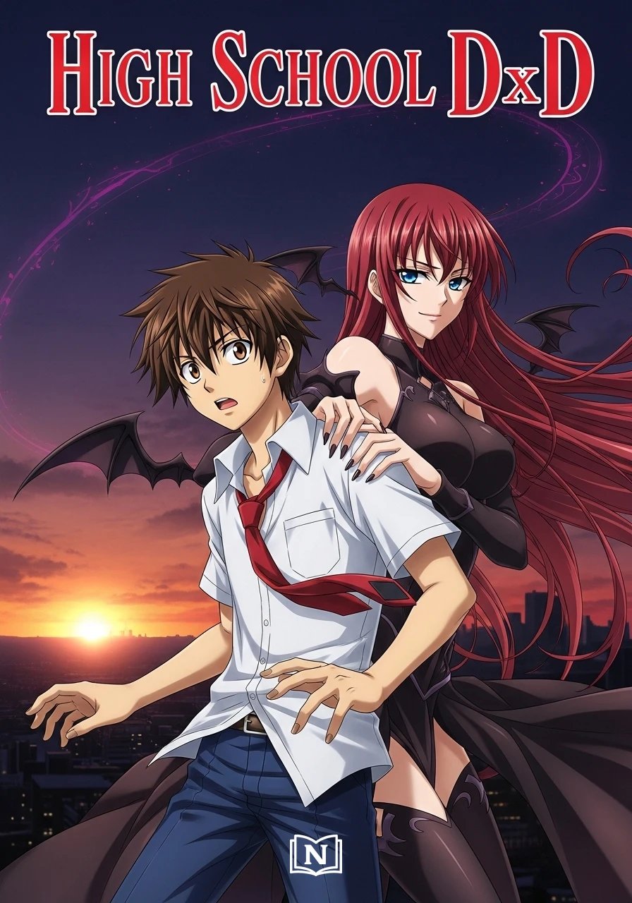 Cover of High School DxD Novel