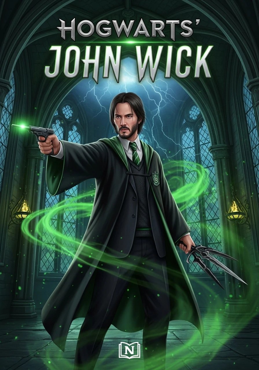 Cover of Hogwarts’ John Wick Novel