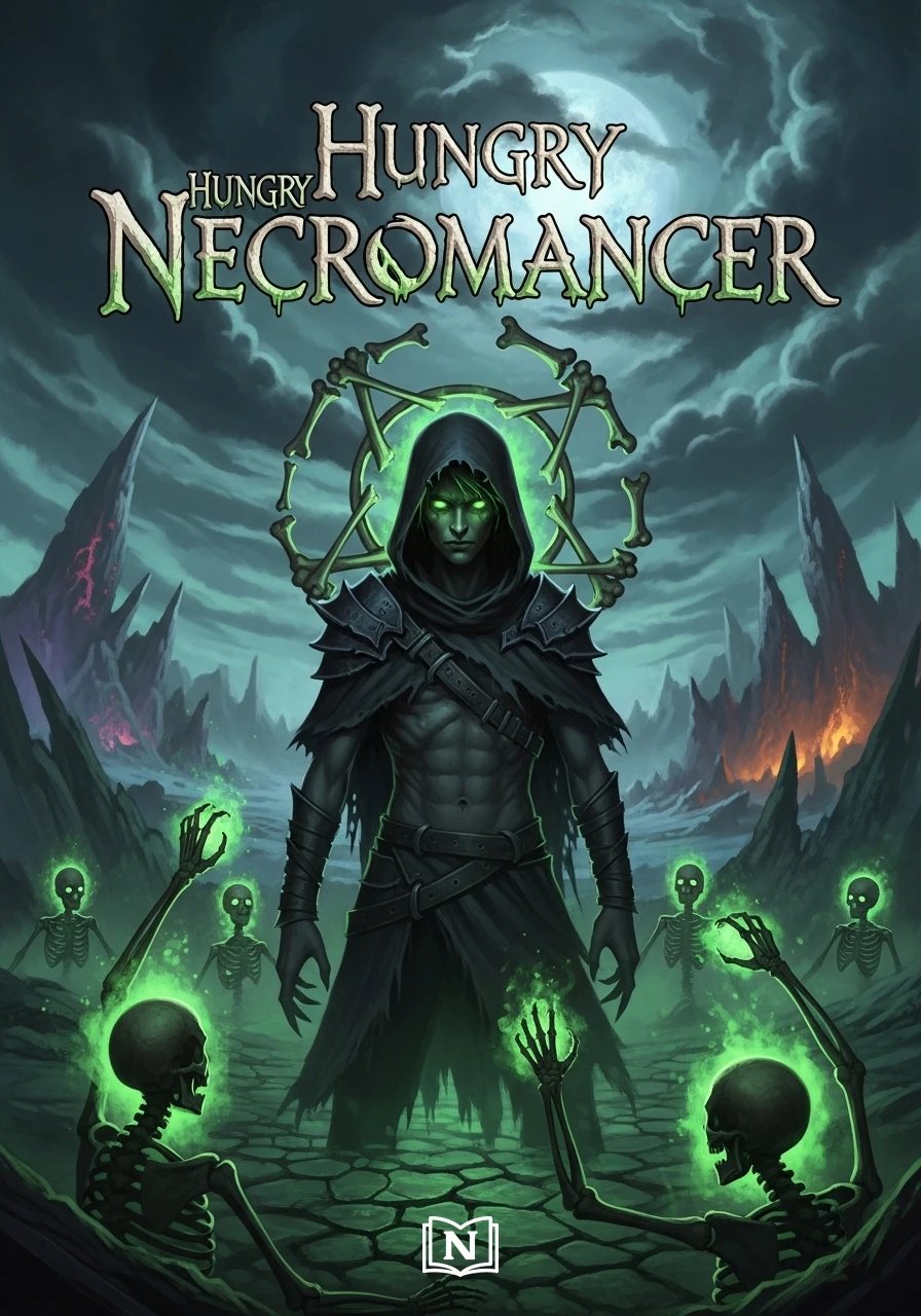 Cover of Hungry Necromancer Novel
