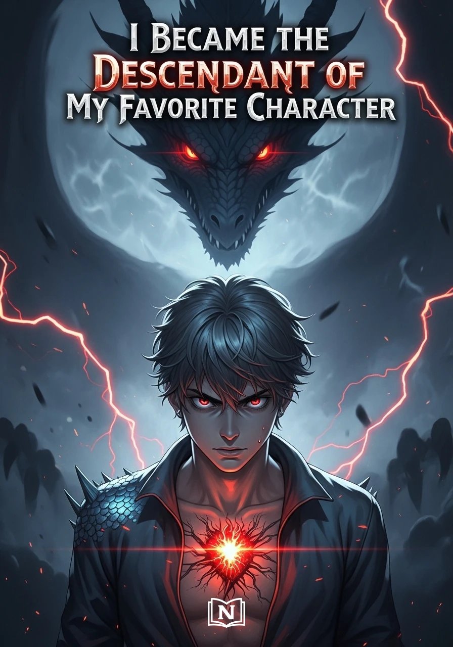 Cover of I Became the Descendant of My Favorite Character Novel