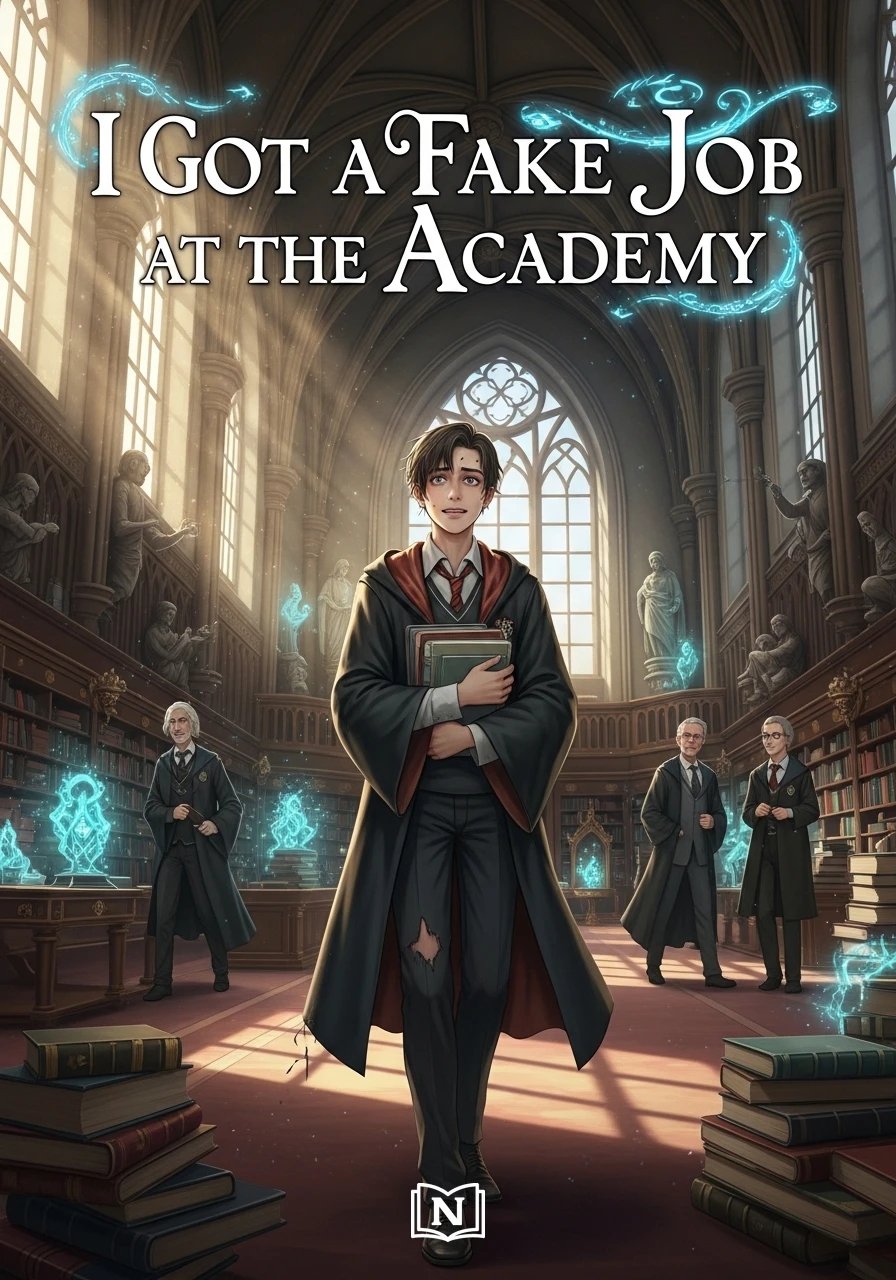 Cover of I Got a Fake Job at the Academy Novel