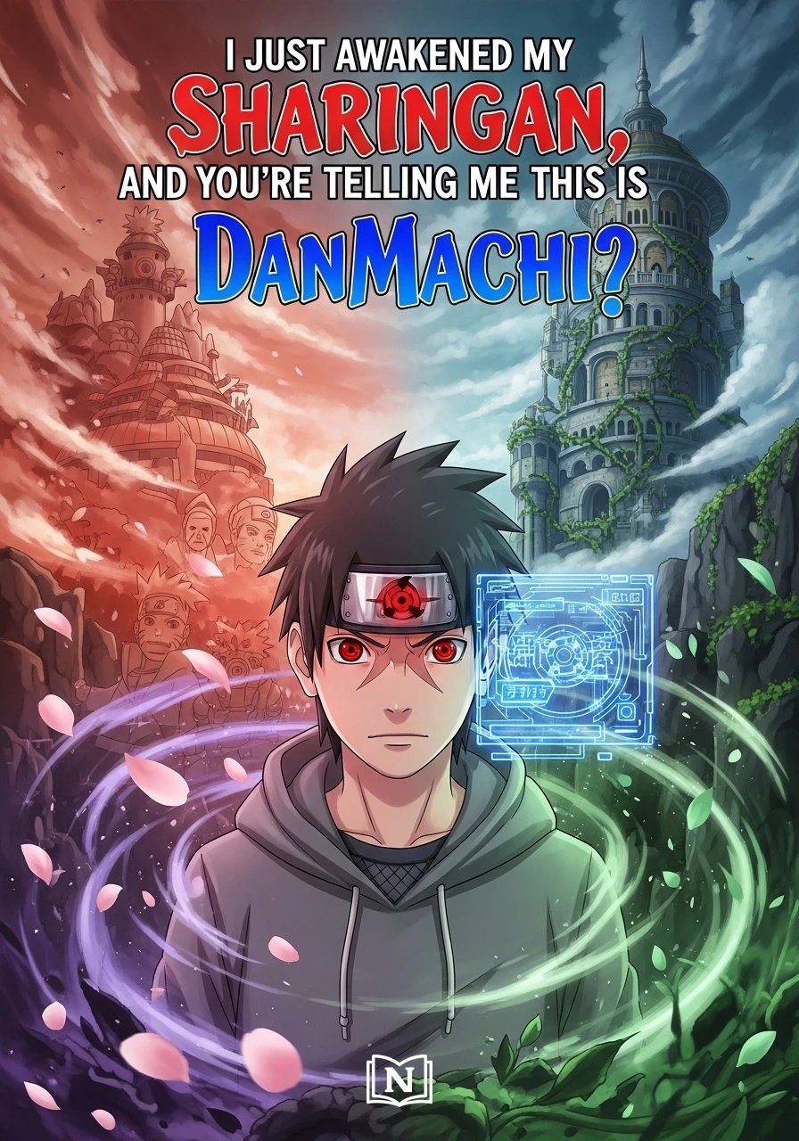 Cover of I Just Awakened My Sharingan, and You're Telling Me This Is DanMachi? Novel