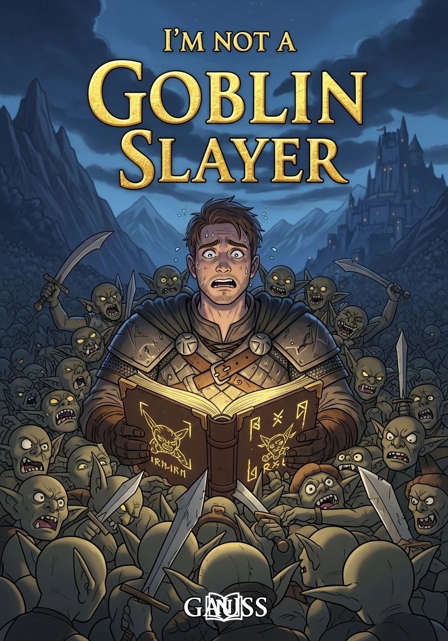 Cover of I’m not a Goblin Slayer Novel