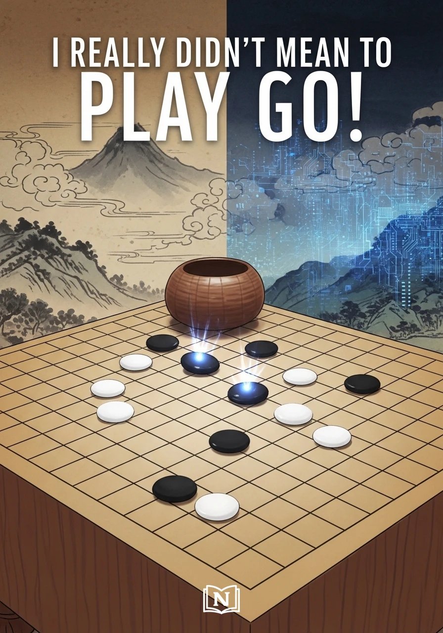 Cover of I Really Didn’t Mean to Play Go! Novel