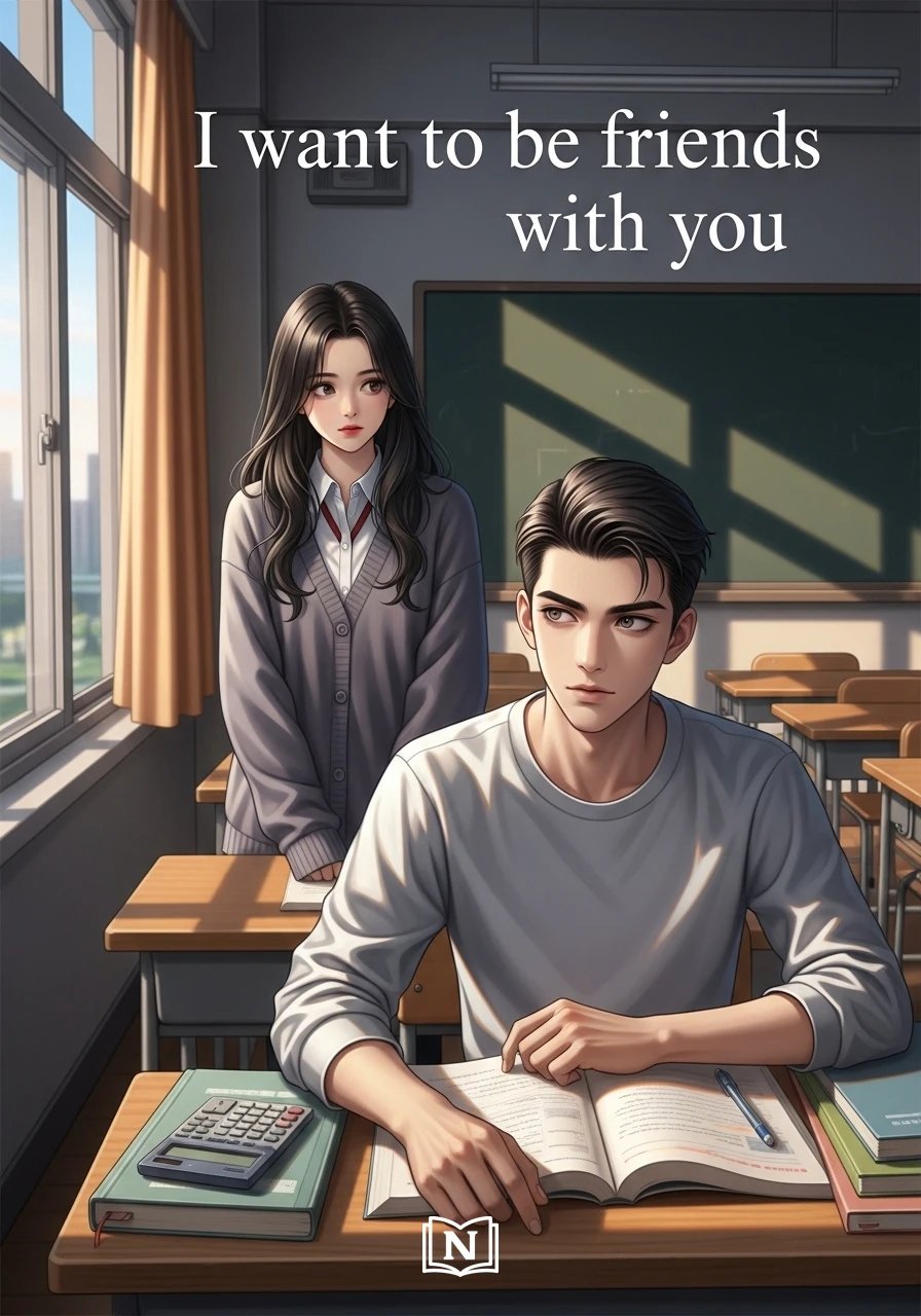 Cover of I want to be friends with you Novel