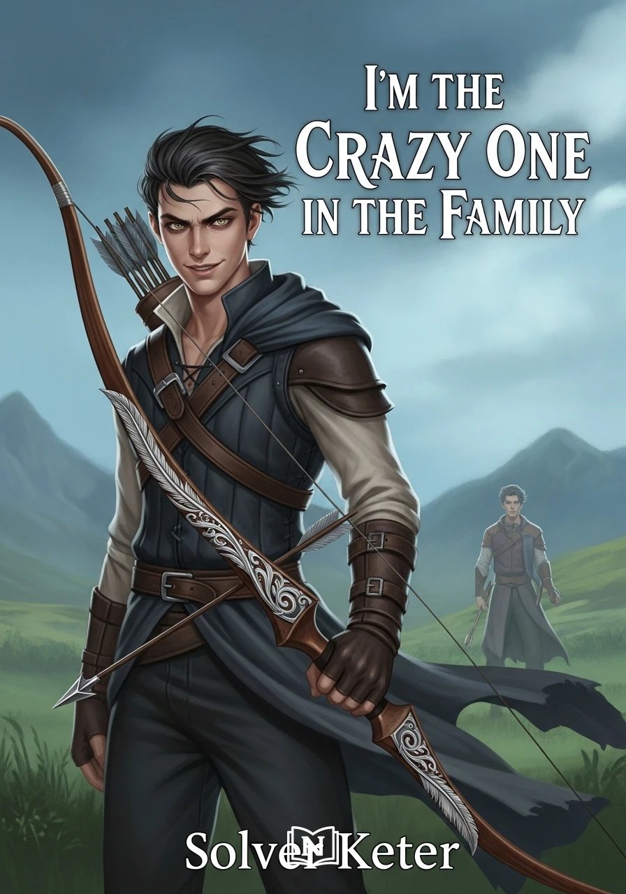 Cover of I'm the Crazy One in the Family Novel