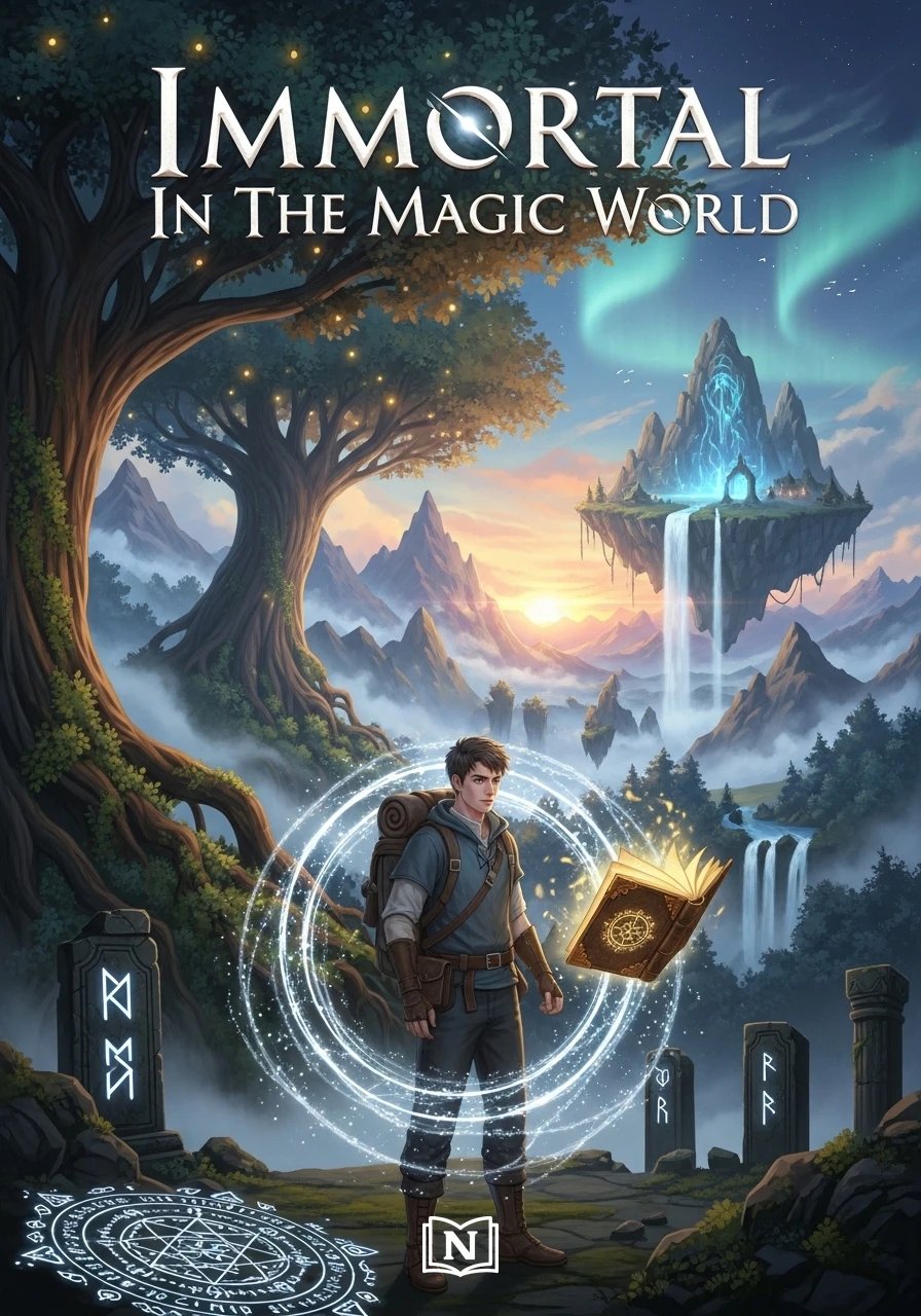 Cover of Immortal In The Magic World Novel