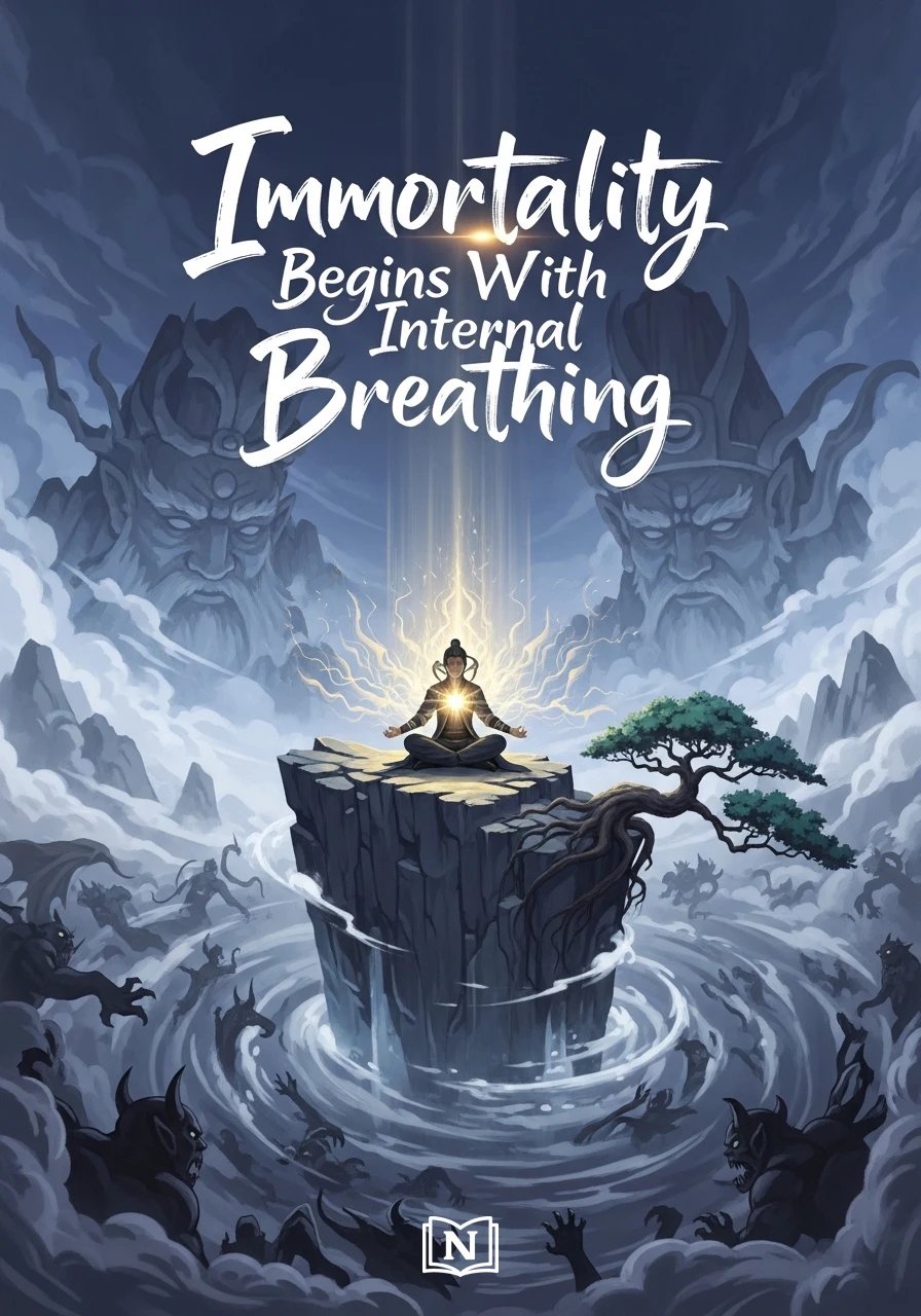 Cover of Immortality Begins With Internal Breathing Novel