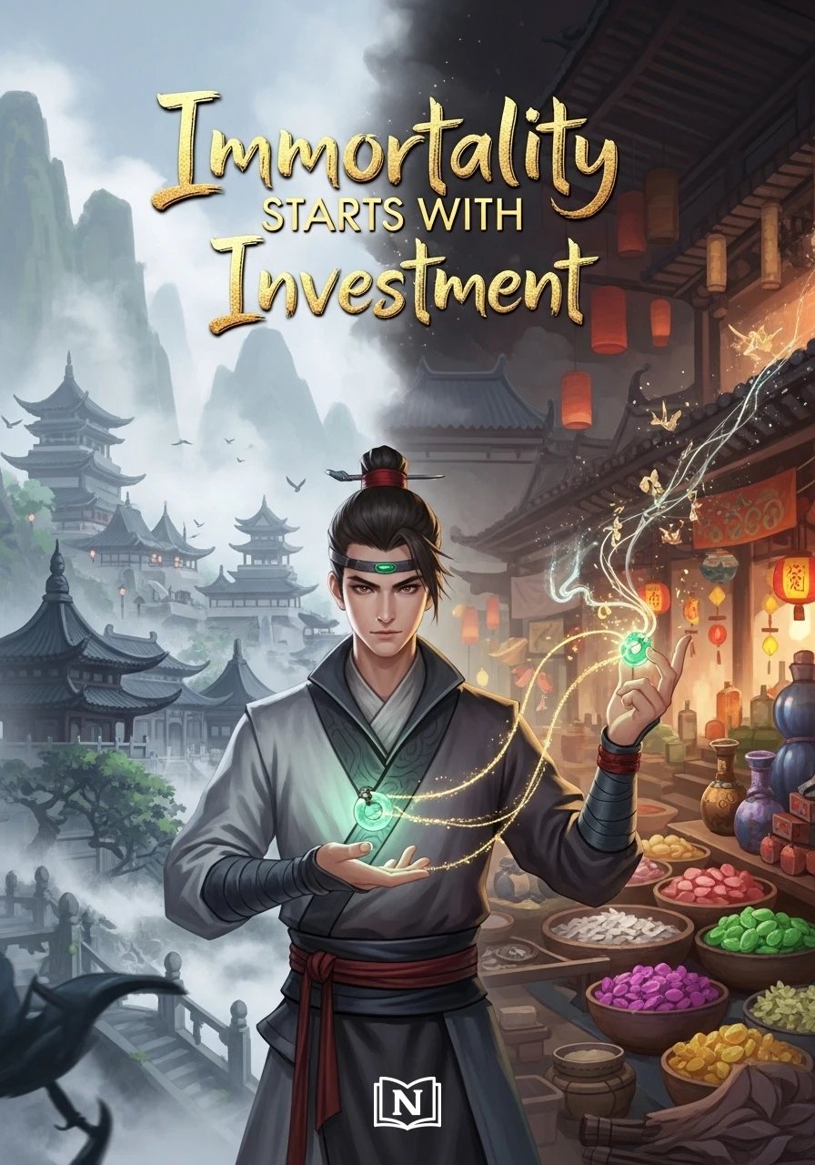 Cover of Immortality Starts With Investment Novel