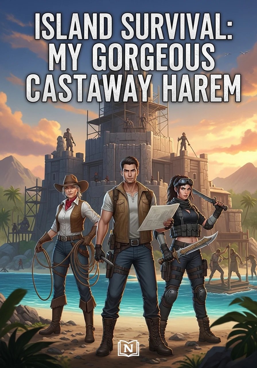 Cover of Island Survival: My Gorgeous Castaway Harem
