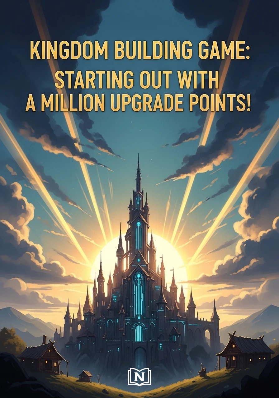 Cover of Kingdom Building Game: Starting Out With A Million Upgrade Points! Novel