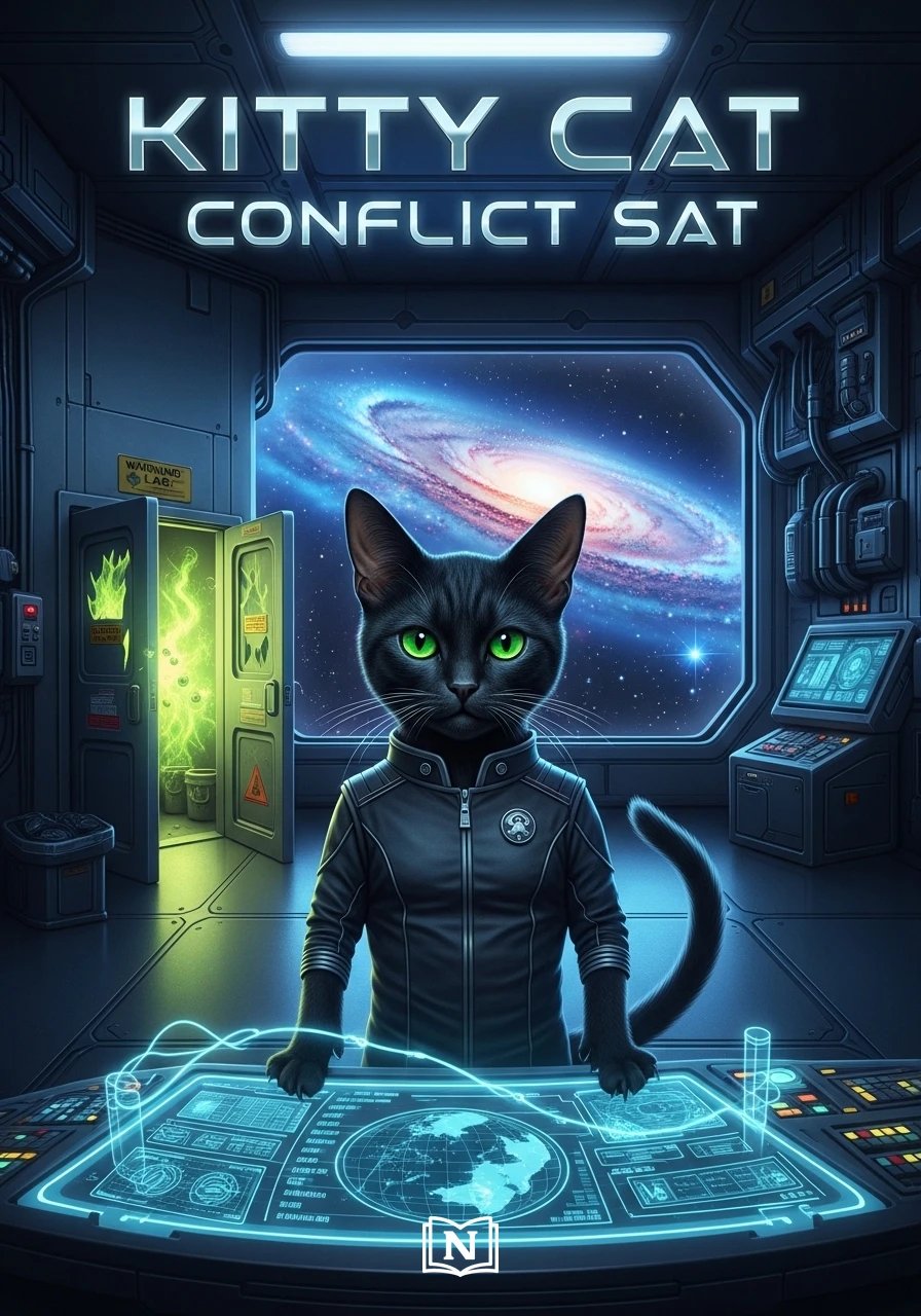 Cover of Kitty Cat Kill Sat Novel