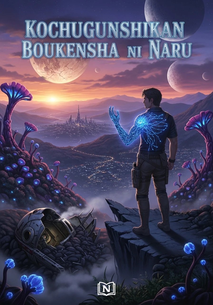 Cover of Kochugunshikan Boukensha ni Naru Novel