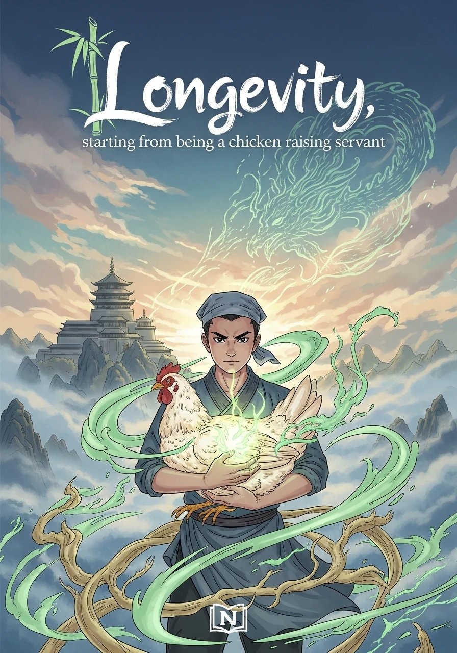 Cover of Longevity, starting from being a chicken raising servant Novel