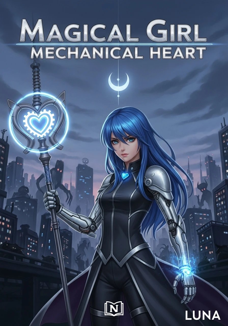 Cover of Magical Girl Mechanical Heart Novel