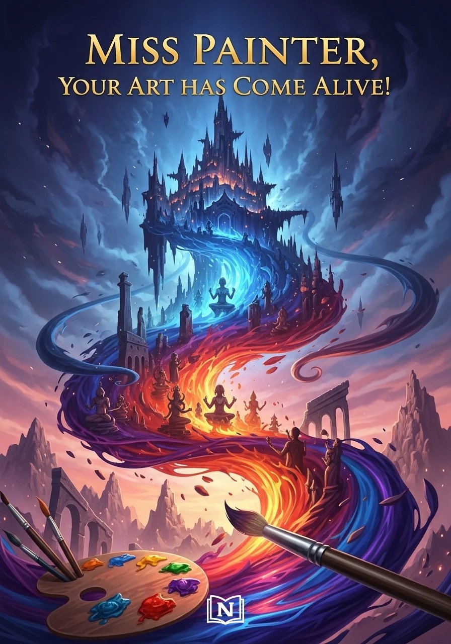 Cover of MISS PAINTER, YOUR ART HAS COME ALIVE! Novel