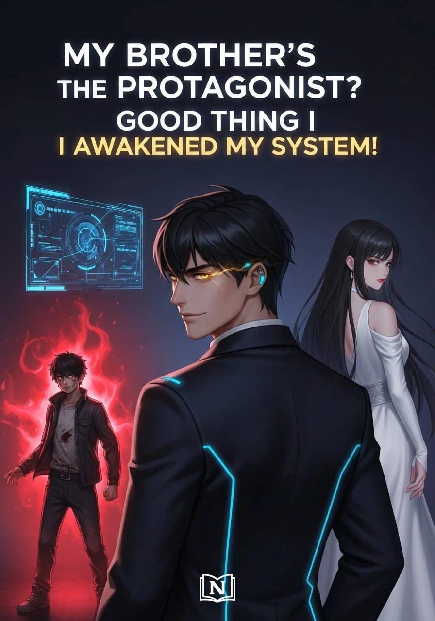 Cover of My Brother's the Protagonist? Good Thing I Awakened My System! Novel